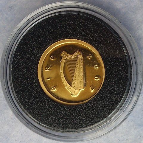 2007, Irish Culture and Arts, 1/25 oz, 999 gull.
