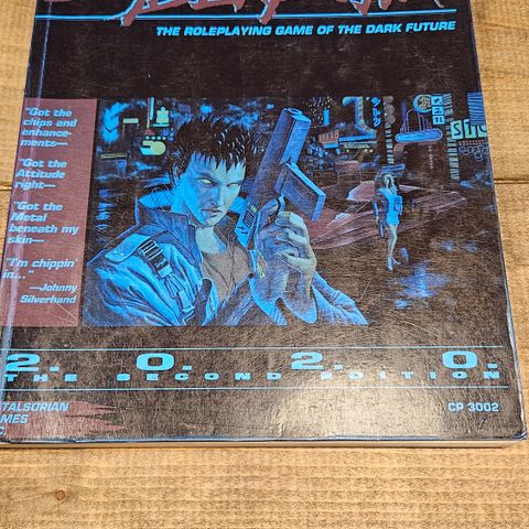 Cyberpunk 2020 rpg bok