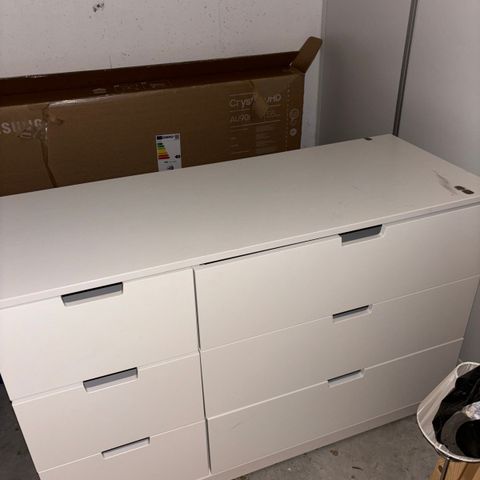 IKEA Nordli hvit kommode