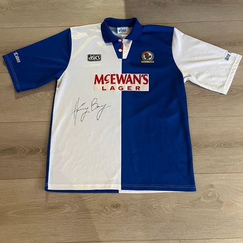 Original Blackburn 1992/93 drakt - Henning Berg!