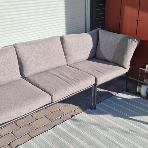 Sofa 3-seter hagemøbel