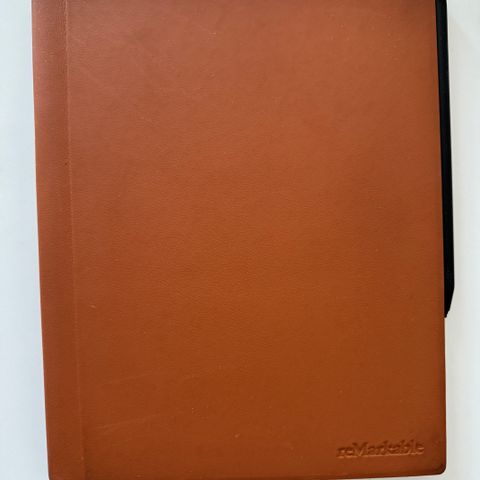 Remarkable 2 + Marker Plus + Brown Premium Leather folio