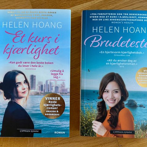 Bøker av Helen Hoang selges