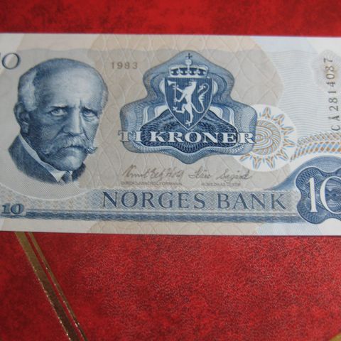 10 kr 1983 serie CÅ unc