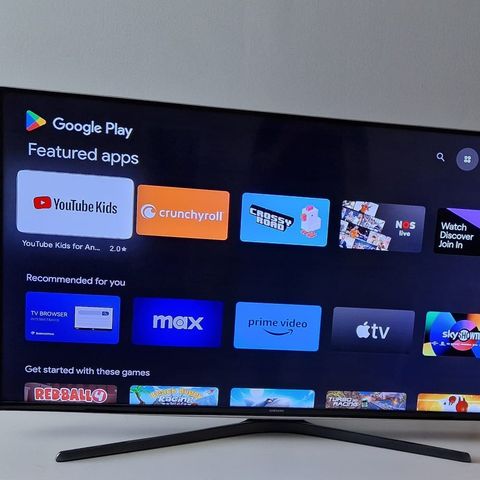 Samsung smart Tv 50" litt brukt.