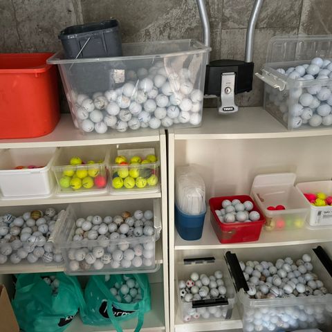 Alt av golfballer