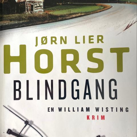Jørn Lier Horst: "Blindgang". En William Wisting-krim