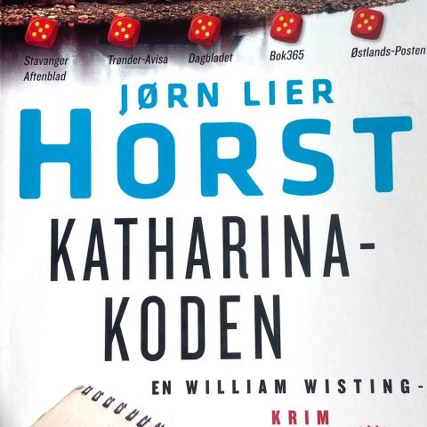 Jørn Lier Horst: "Katharina-koden". En William Wisting-krim. Paperback
