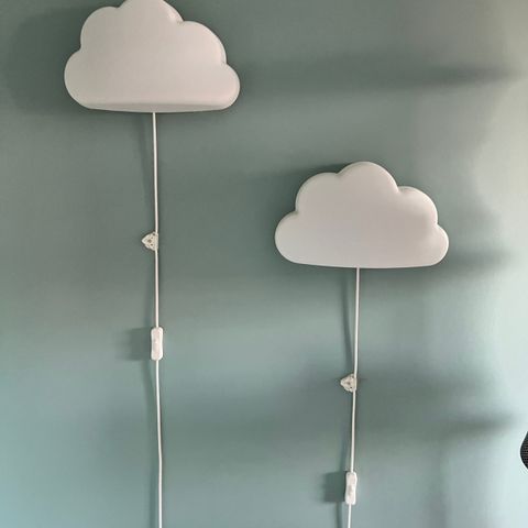 LED vegglampe, sky hvit IKEA