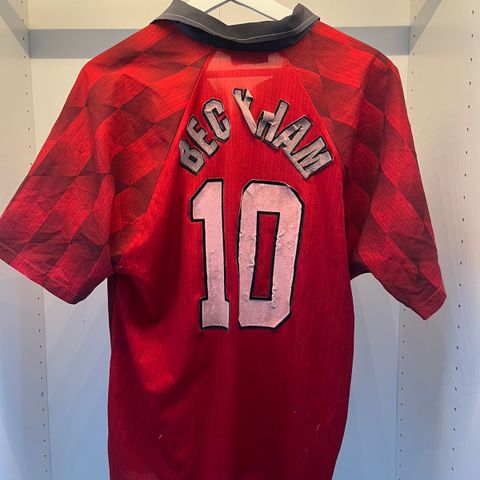 Manchester United 1996/1997 hjemmedrakt # 10 Backham