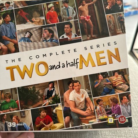 Komplett serie sesong 1-12 Two and a half men