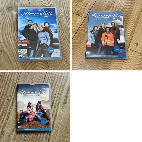 Himmelblå - Alle tre sesonger  ! (DVD)