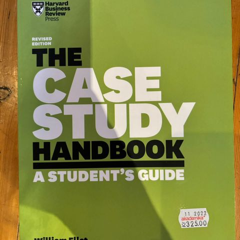The case study handbook
