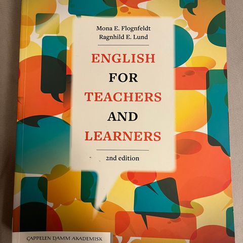 English for teachers and learners