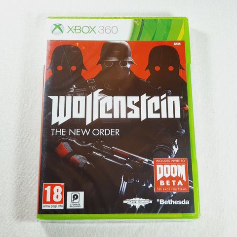 Wolfenstein : The New Order | Forseglet | Xbox 360