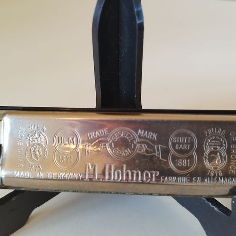 M. HOHNER.  Gammel vintage munnspill i