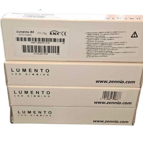 KNX Lumento X4 RGBW LED Dimmer fra Zennio