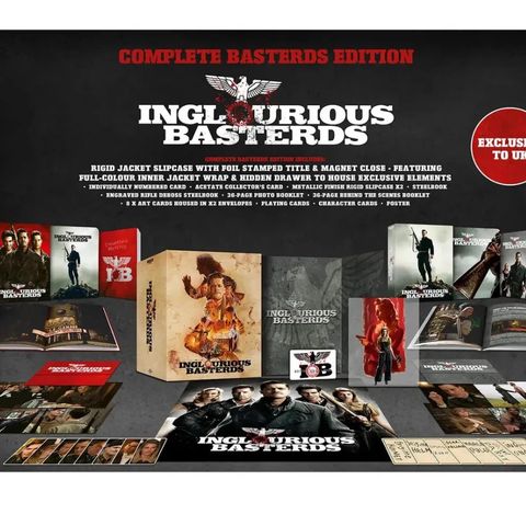 INGLOURIOUS BASTERDS - ZAVVI EXCLUSIVE 4K ULTRA