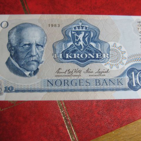 10 kr 1983 serie CW unc