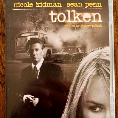 Tolken m/ Nicole Kidman og Sean Penn - DVD