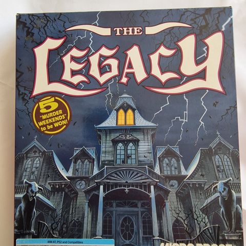 The Legacy Realm Of Terror- MicroProse - Big Box DOS PC 3.5" HD Disk 1-6