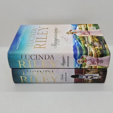 1.opplag.  2 stk Lucinda Riley hardcover bøker