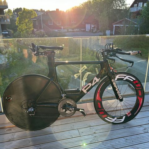 Cervelo P4 temposykkel