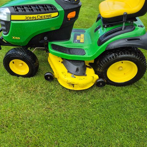 John Deere x165 Plentraktor