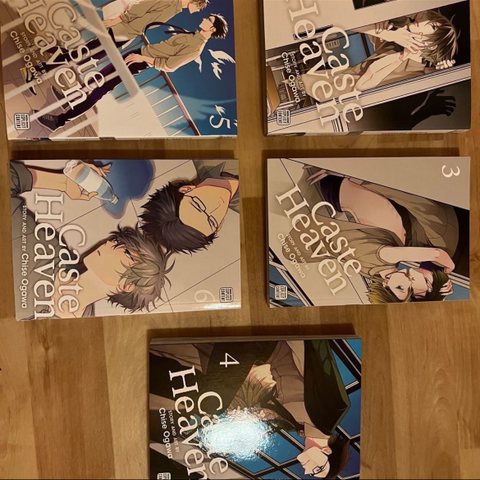 Caste Heaven Manga (bok 1,3,4,5,6)