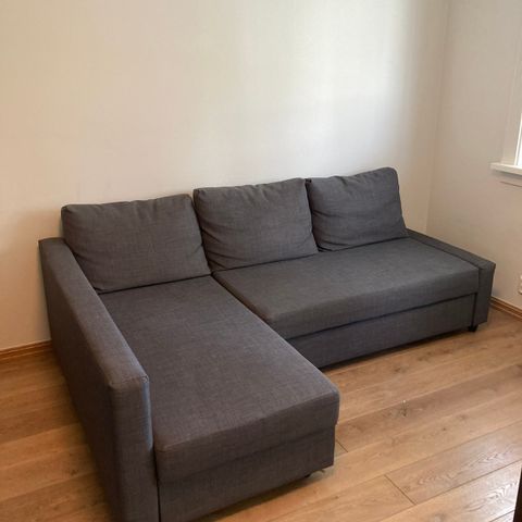 IKEA Friheten Sovesofa med sjeselong og oppbevaring