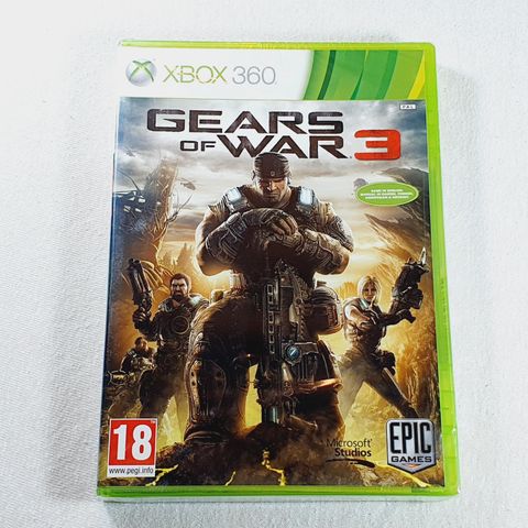 Gears of War 3 | Forseglet | Xbox 360