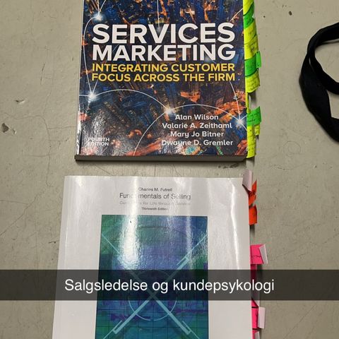 Pensumbøker for markeddføring, Kristiania