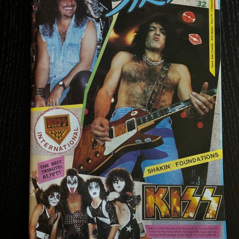 KISS 70 fanblader / fanzines fra «hele» verden.