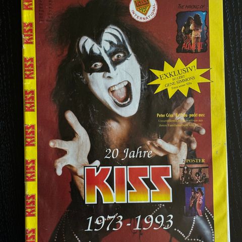 KISS 60+ fanblader / fanzines fra «hele» verden.