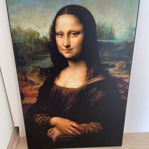 Mona Lisa bilde/trykk av Leonardo Da Vinci