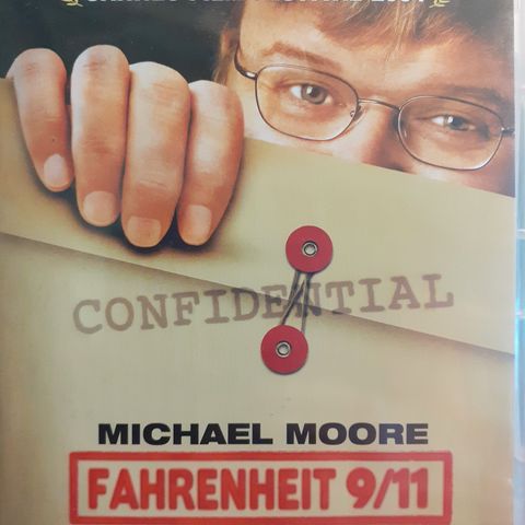 Fahrenheit 9/11, norsk tekst, forseglet