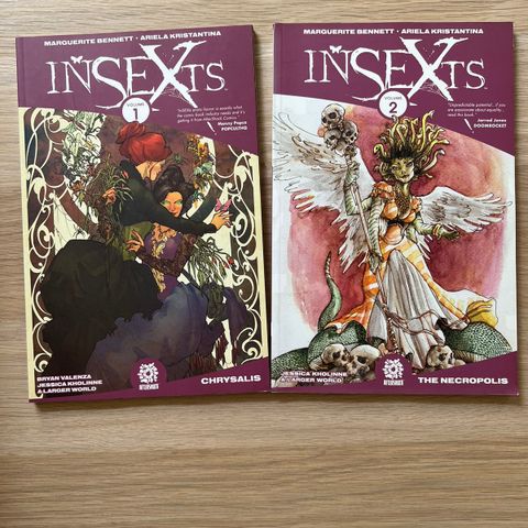 Insexts Volume 1 & 2, Aftershock Comics