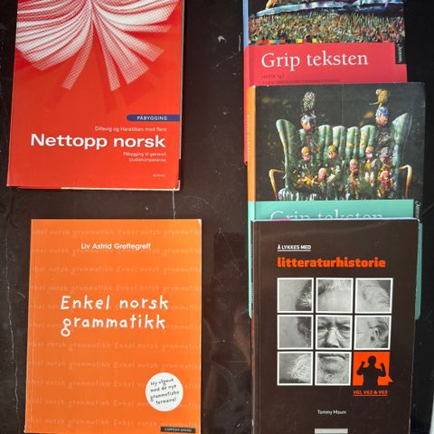 NORSK VGS PAKKE (5 Bøker)