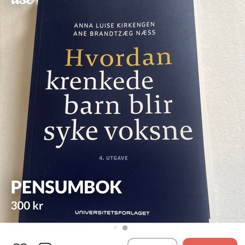 Hvordan krenkede barn blir syke voksne