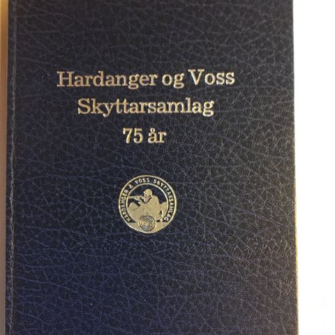 Hardanger og Voss Skyttersamlag 75 år.  Fra 1982.