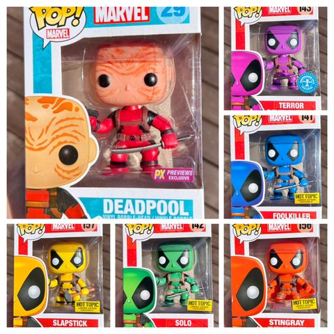 Funko Pop! Deadpool Exclusive Collection | Marvel