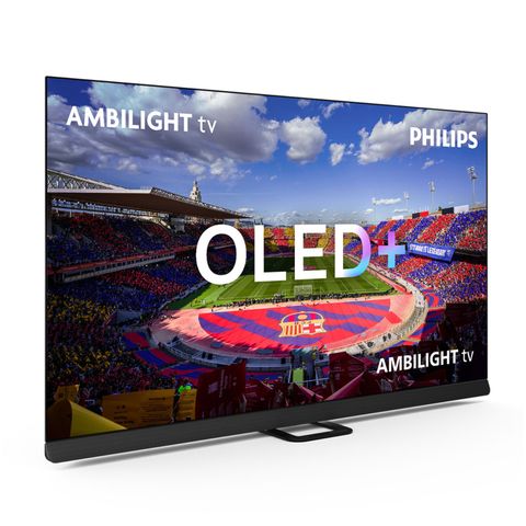 Philips 77" OLED908 4K OLED toppmodell med Ambilight og B&W lyd