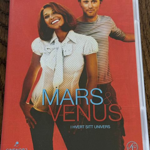 Mars & Venus DVD  m/ Pia Tjelta og Thorbjørn Harr