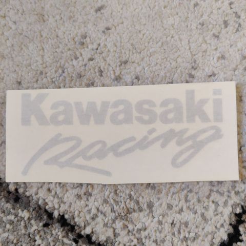 Klistremerke Kawasaki racing MC