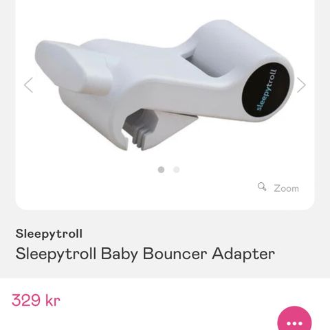 Sleepytroll baby bouncer adapter
