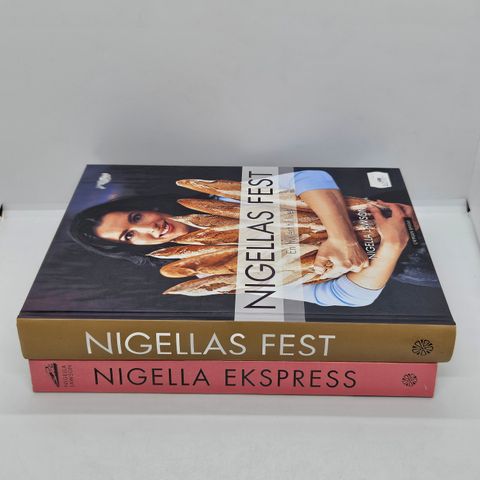 2 stk Nigella kokebøker. Nigella Lawson