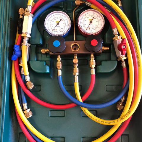 Refco vakuum / refill sett r410a