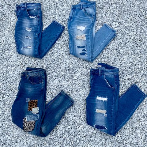 4 Cabana Living stretch jeans og Sorbet.