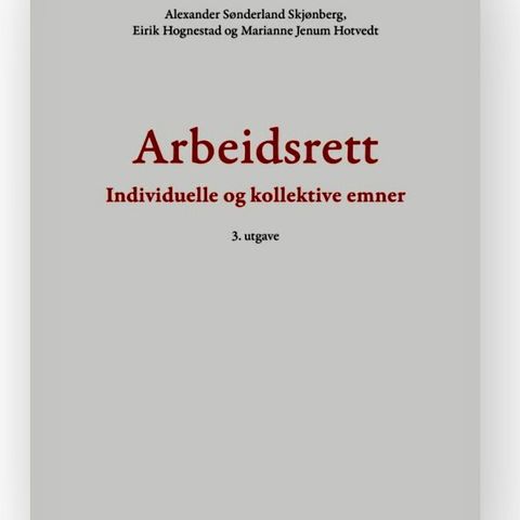 Arbeidsrett