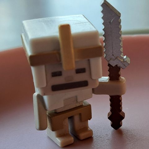 🗡 Liten Minecraft figur leke